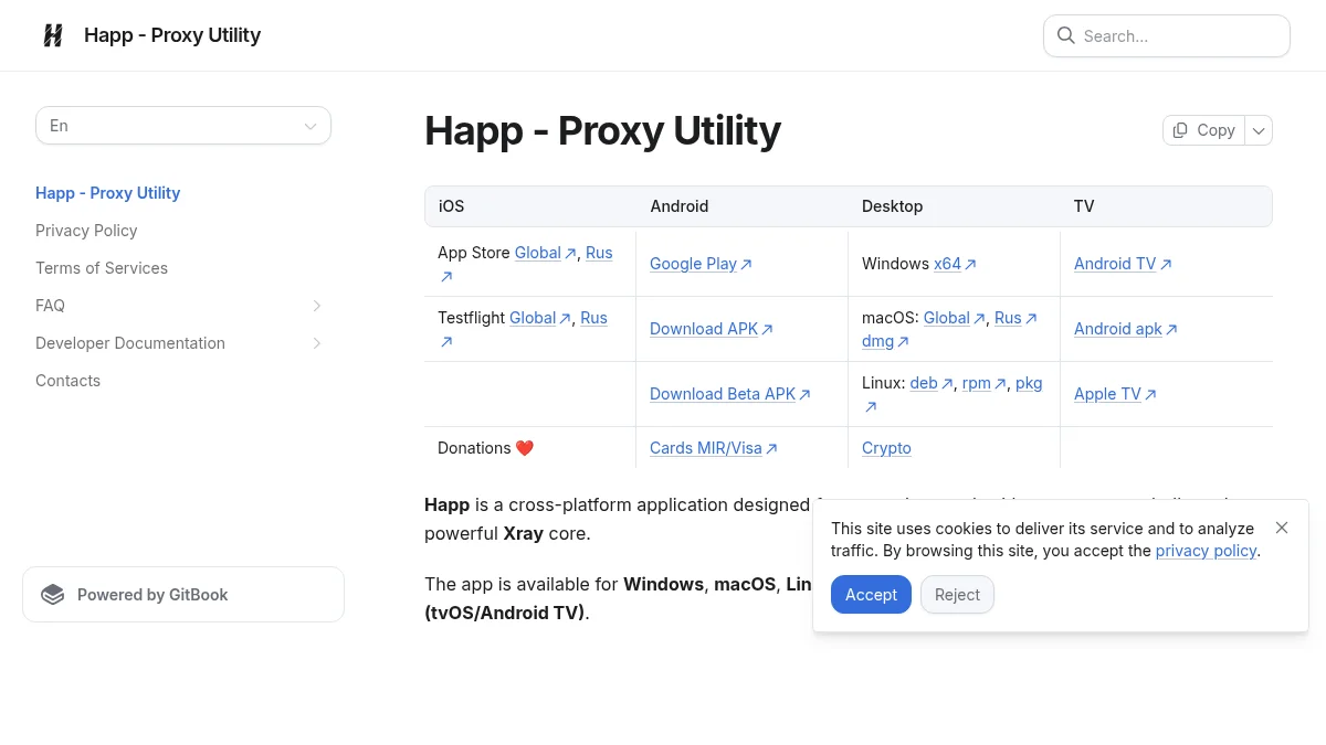 Как установить Happ на Android: изображение из источника Happ official documentation